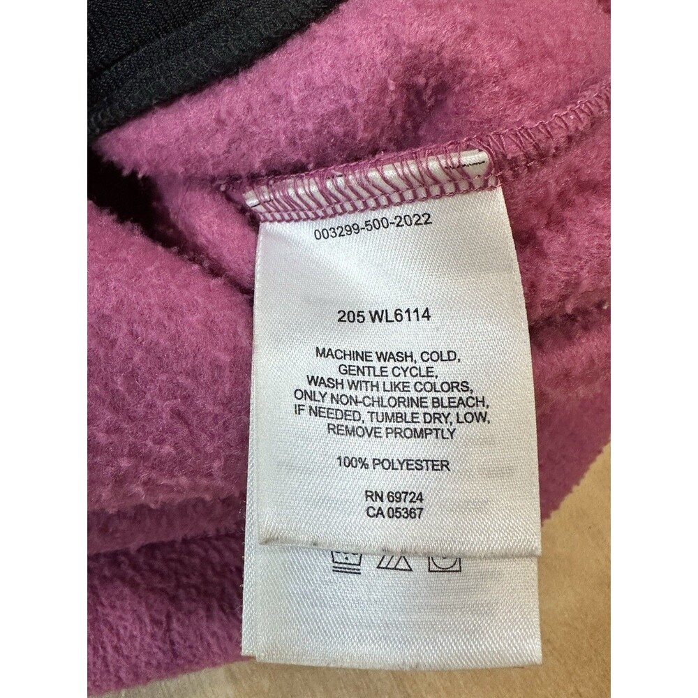 Columbia Jacket Women’s Size Medium Full Zip Sleeves With Elastic Fuchsia - Picture 12 of 12